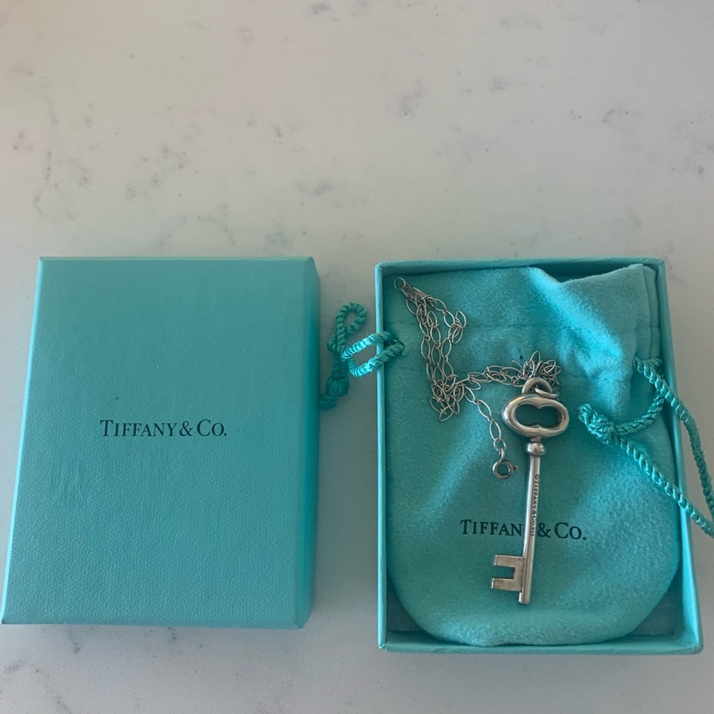 Tiffany and Co. key pendant